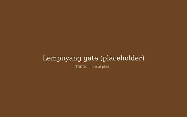 The split gate at Lempuyang temple with Mount Agung behind